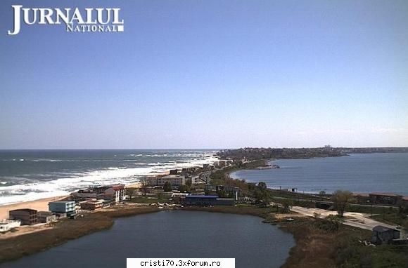 eforie nord live webcam harta eforie nord situata sud constanta, intre mare lacul statiunea eforie Romania Live